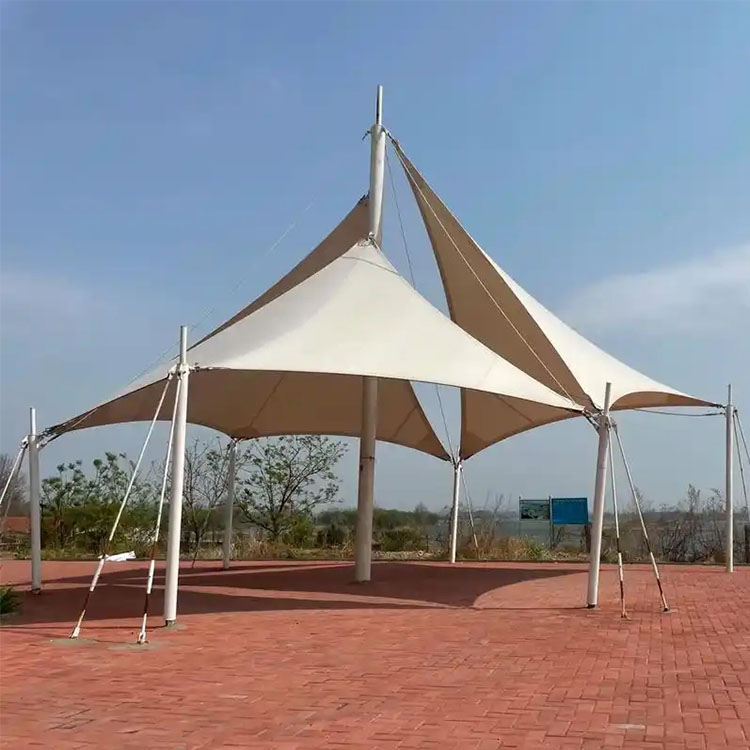 渠县膜结构景观棚