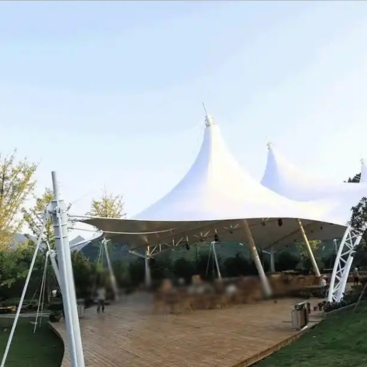 渠县膜结构景观棚