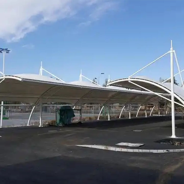 渠县膜结构电动车棚