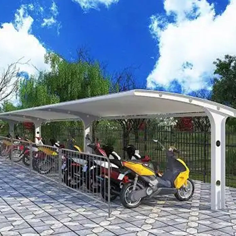 渠县膜结构电动车棚